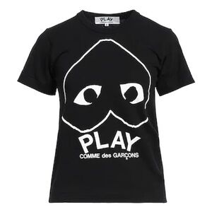 Comme Des Garçons Play Woman T-shirt Black Size S
Cotton